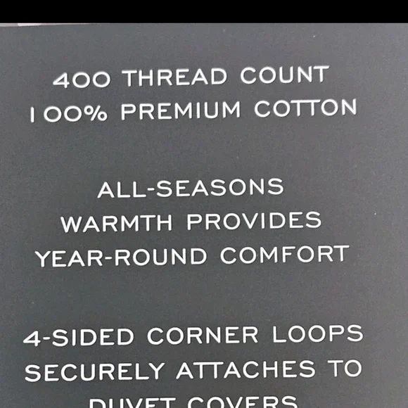 Wamsutta Dream Zone Dream Luxe Comforter - White - Picture 4 of 6